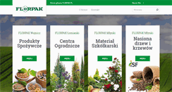 Desktop Screenshot of florpak.pl